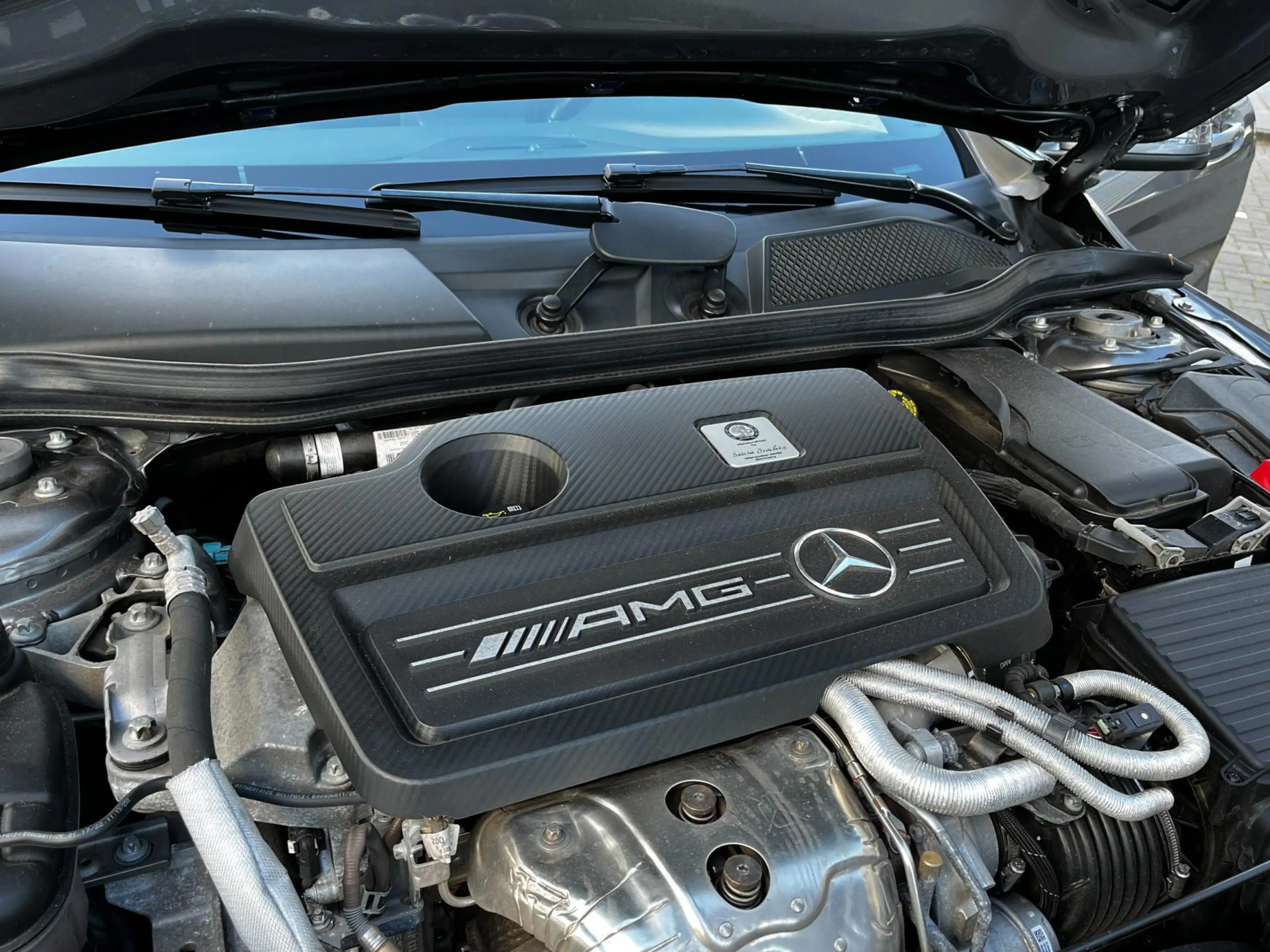 Mercedes-Benz A 45 AMG 4MATIC Pano|Armytrix|Camera|Leder|Navi|381PK|Cruis — photo 10