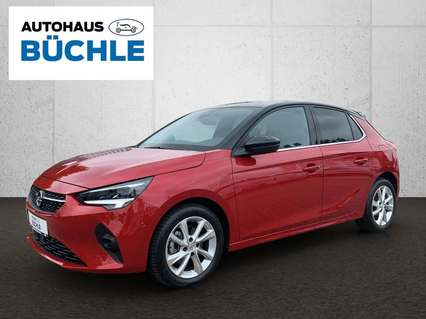 Opel Corsa CORSA ELEGANCE+AUTOMATIK+PARKPILOT+LED! Rouge - 1