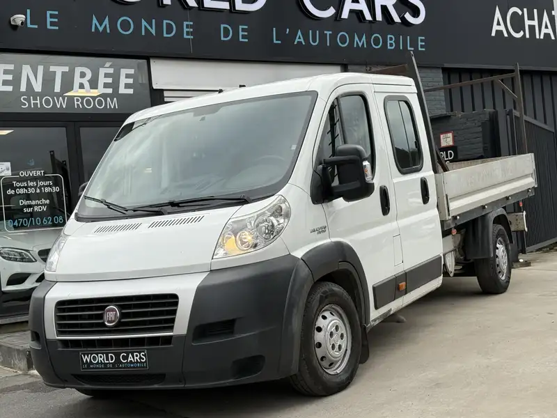 Fiat Ducato 2.3D L4 7PLACES TVAC*BTWIN BENNE GARANTIE 12MOIS