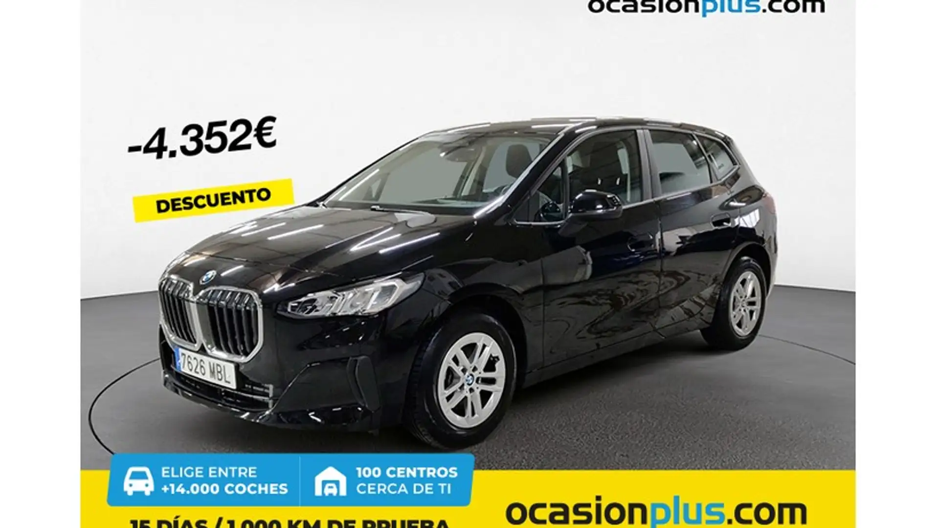 BMW 218 218dA Active Tourer Noir - 1