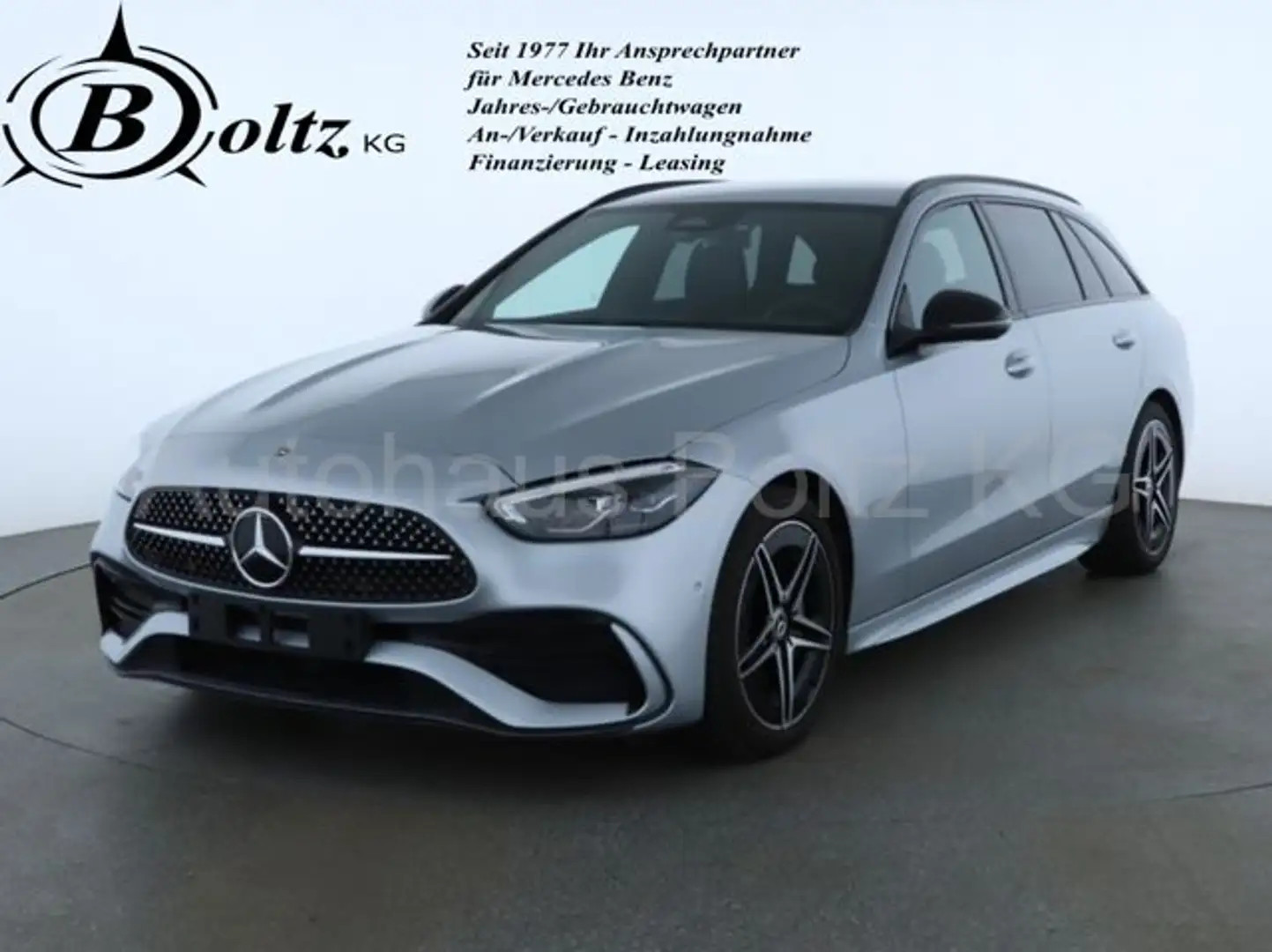 Mercedes-Benz C 180 T 2x AMG Adv. ENp 60000 Night Navi Prem. Zilver - 1