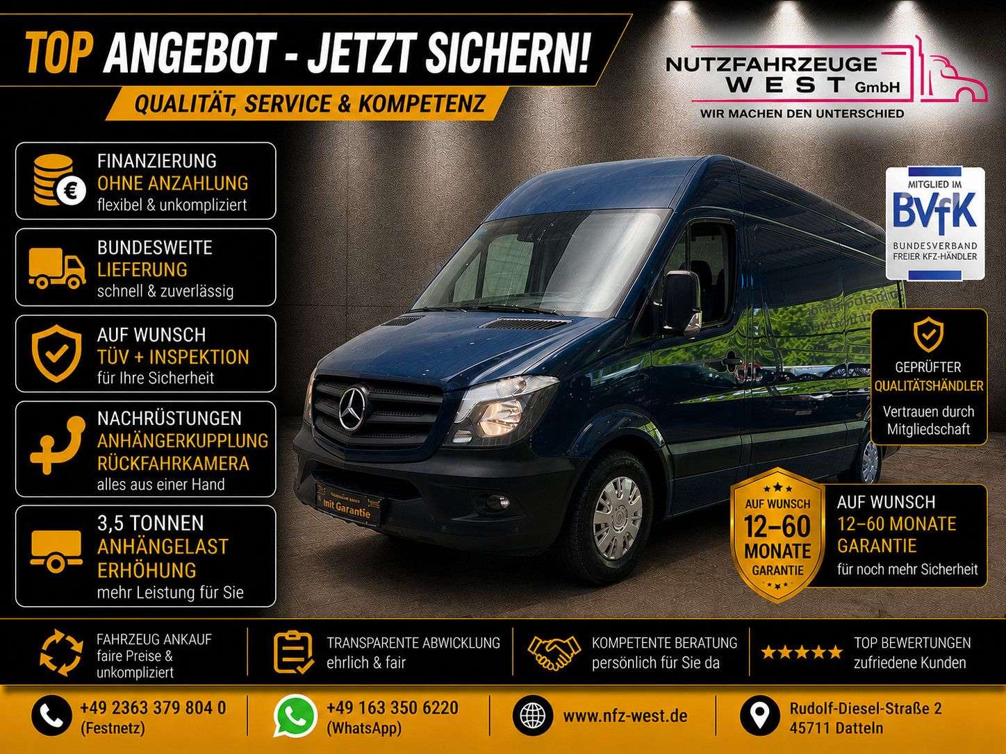 Second hand Mercedes Benz Sprinter 