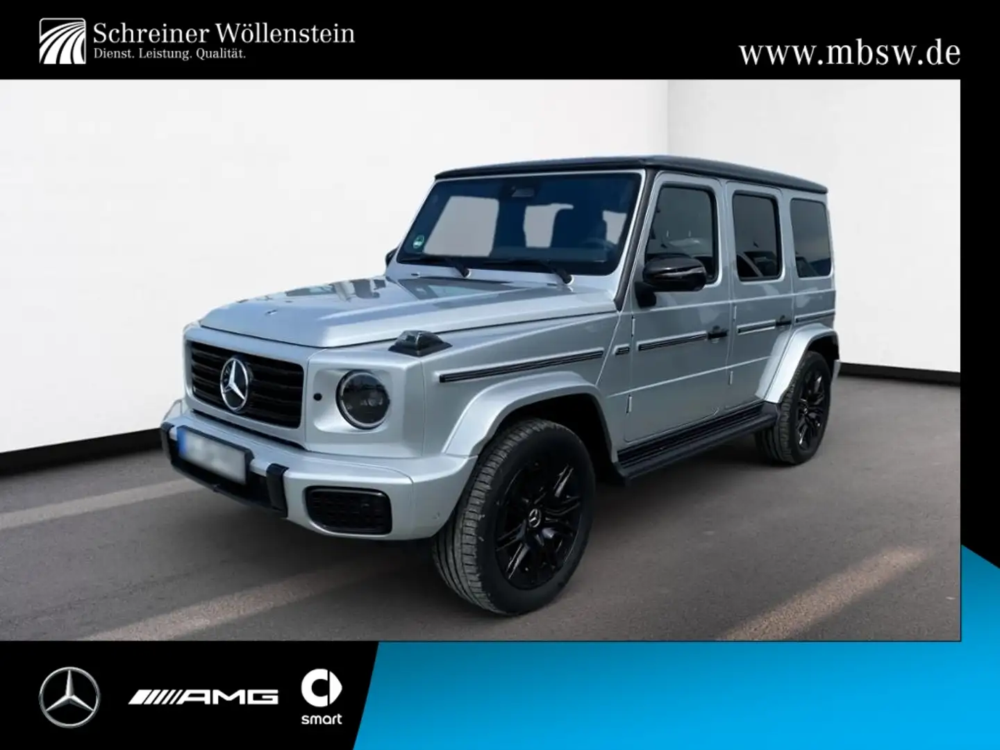 Mercedes-Benz G 450 d  Night*AHK*StdHzg*Dist*SHD*Burmester Srebrny - 1