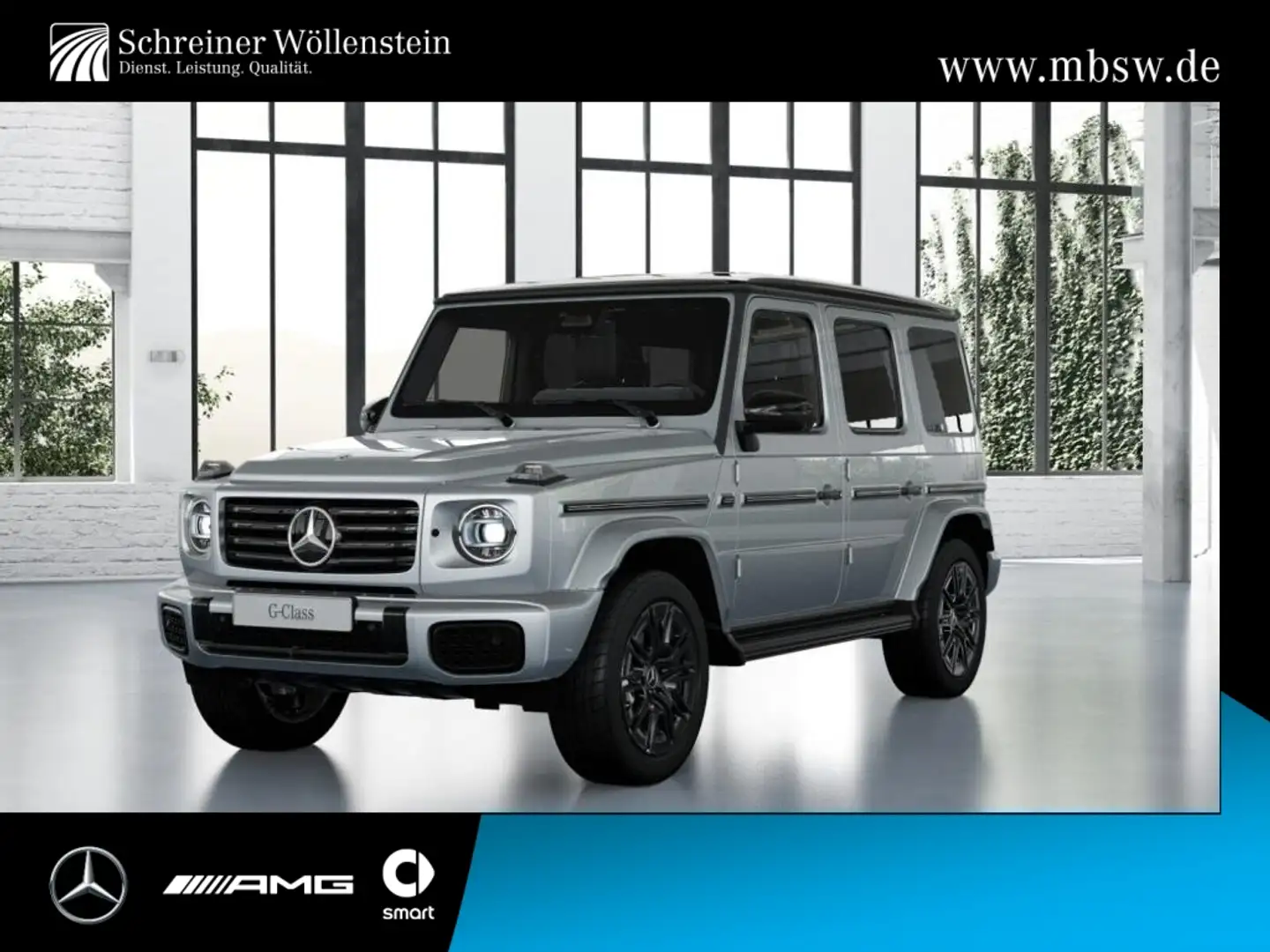 Mercedes-Benz G 450 d  Night*AHK*StdHzg*Dist*SHD*Burmester Argent - 1