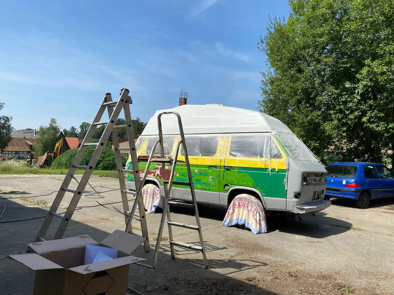 Volkswagen T3 Kombi VW 251 / WoMo Munnich Hochdach, foto 4