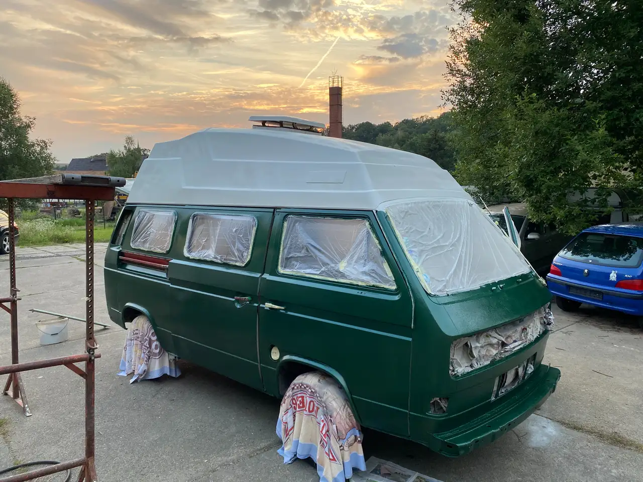 Volkswagen T3 Kombi VW 251 / WoMo Munnich Hochdach, foto 5