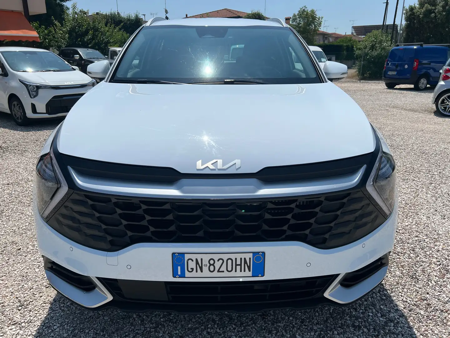 Kia Sportage Sportage V 2022 1.6 tgdi hev Style auto Bianco - 2