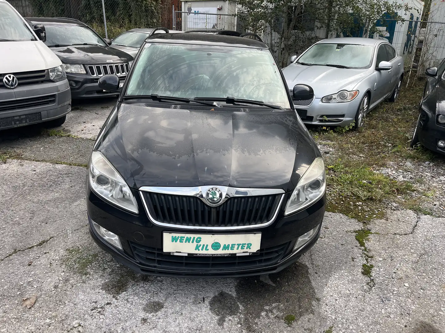 Skoda Fabia Fabia Combi Family 1,2 12V Family NUR 106 TKM Schwarz - 2