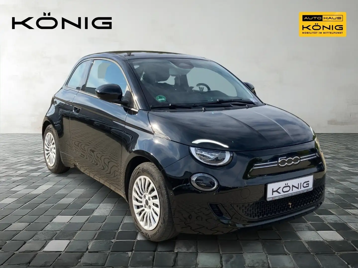 Fiat 500e MY23 Elektro Klimaautomatik Schwarz - 2