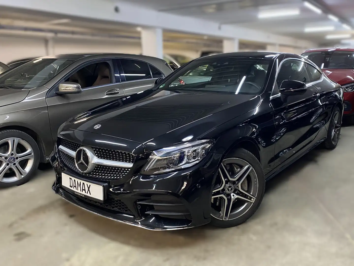 Mercedes-Benz C 400 4Matic AMG*PANO*BURMESTER*Digitales Display Negru - 1