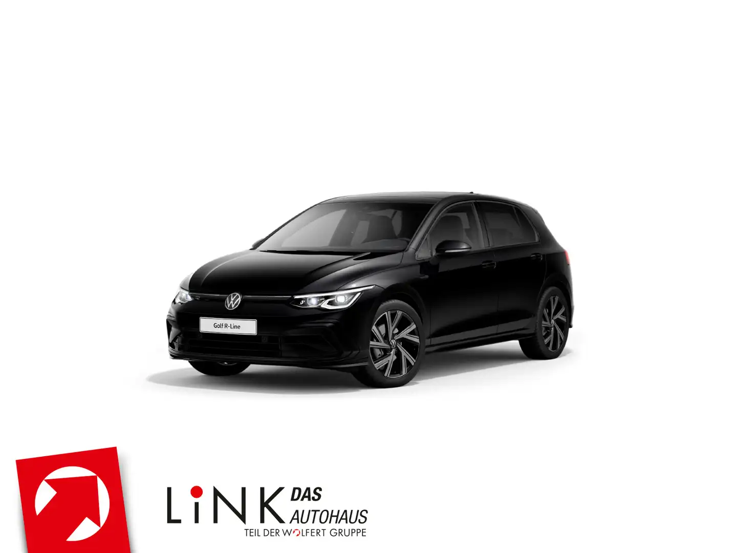 Volkswagen Golf R-Line 1.5 eTSI DSG PANO ACC RFK NAVI Noir - 1