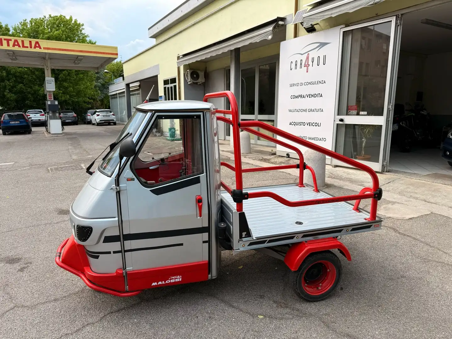 Piaggio Ape , PATENTE AM, FULL LED, AUTORADIO ANDROID! Argent - 2