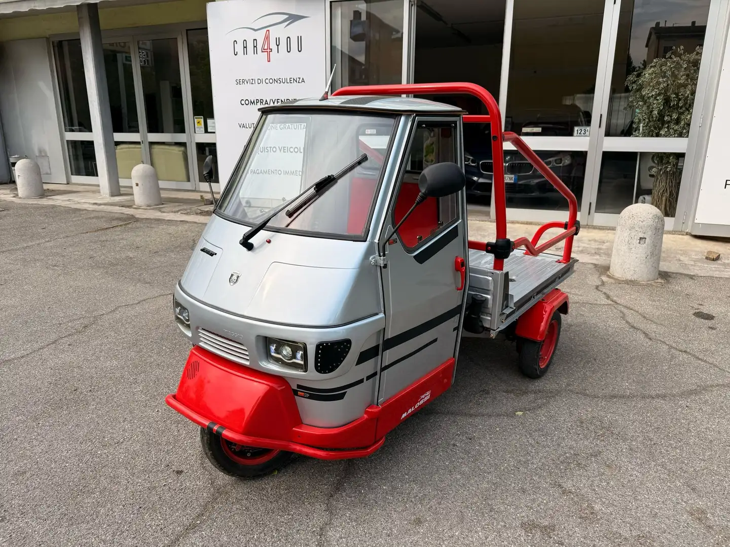 Piaggio Ape , PATENTE AM, FULL LED, AUTORADIO ANDROID! Argent - 1