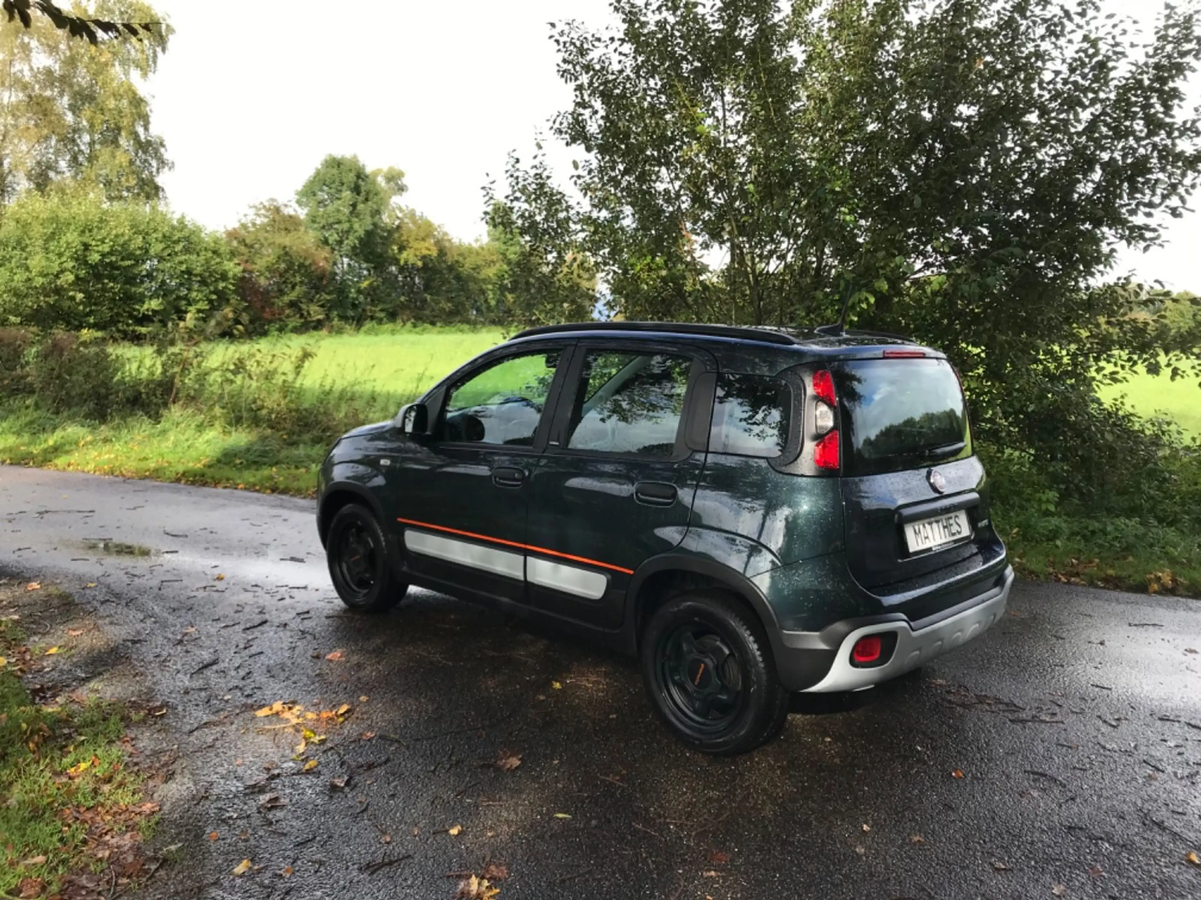 Fiat Panda Cross, Sondermodell Garmin — photo 3