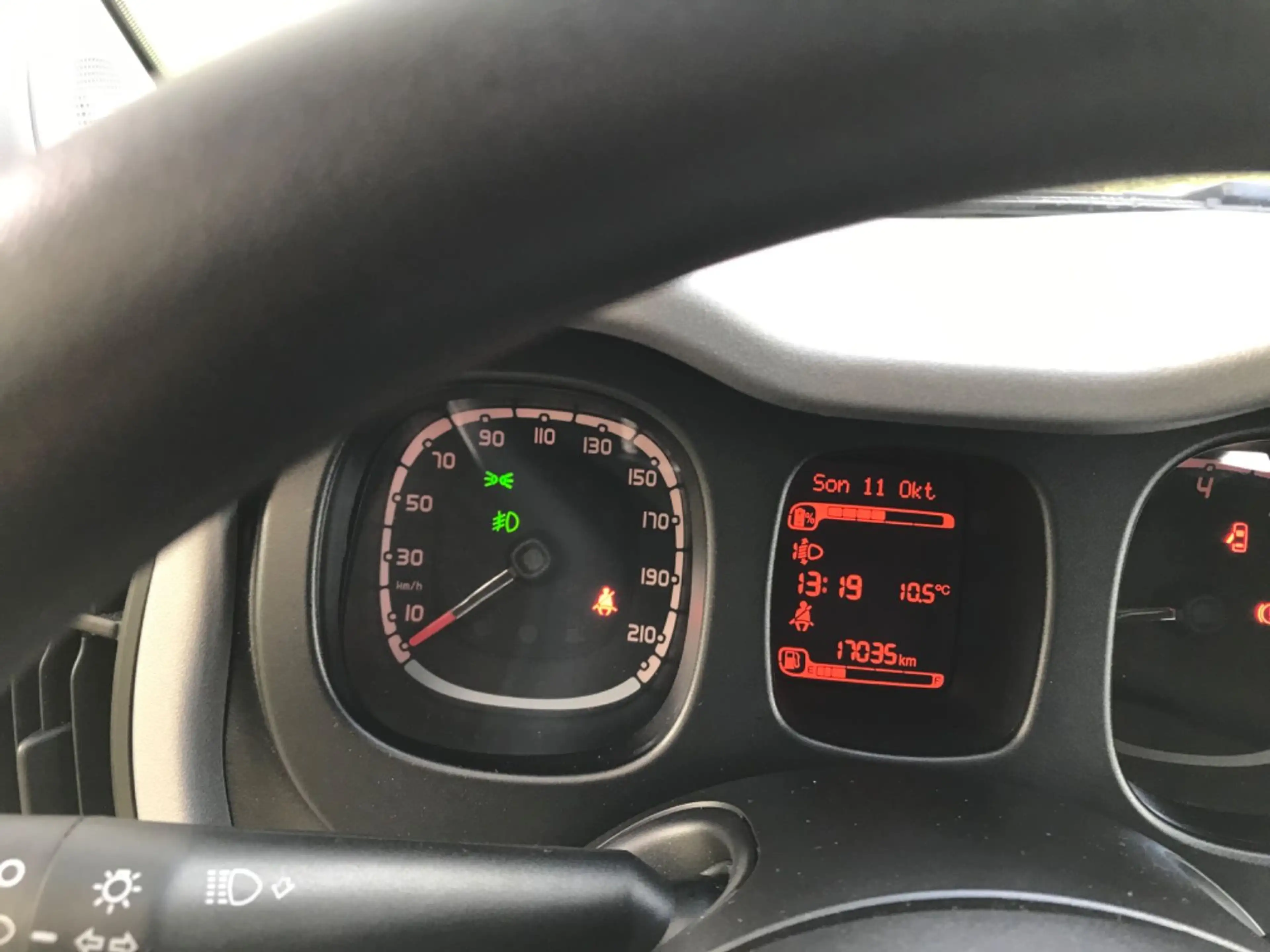 Fiat Panda Cross, Sondermodell Garmin — photo 7