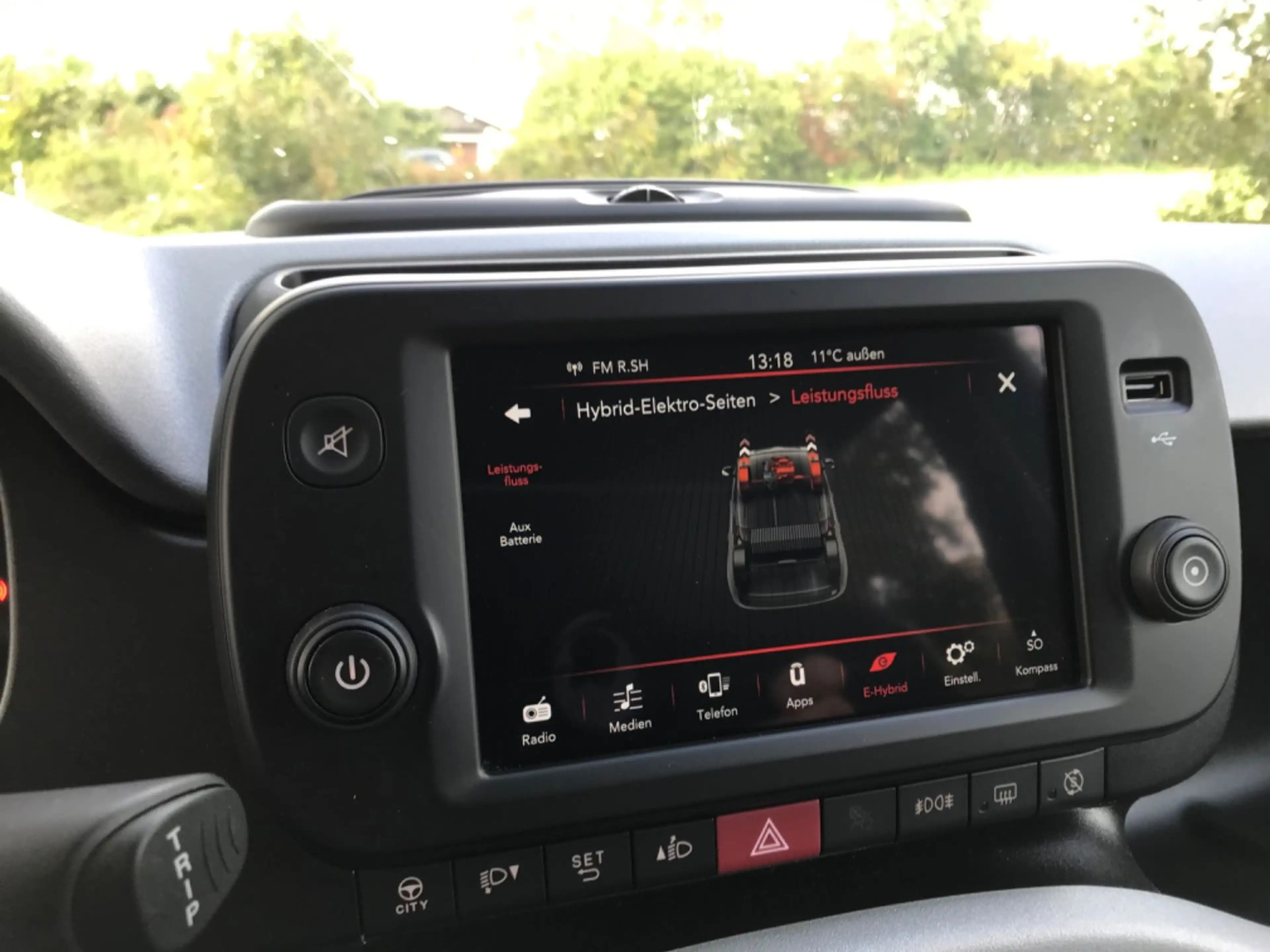 Fiat Panda Cross, Sondermodell Garmin — photo 10