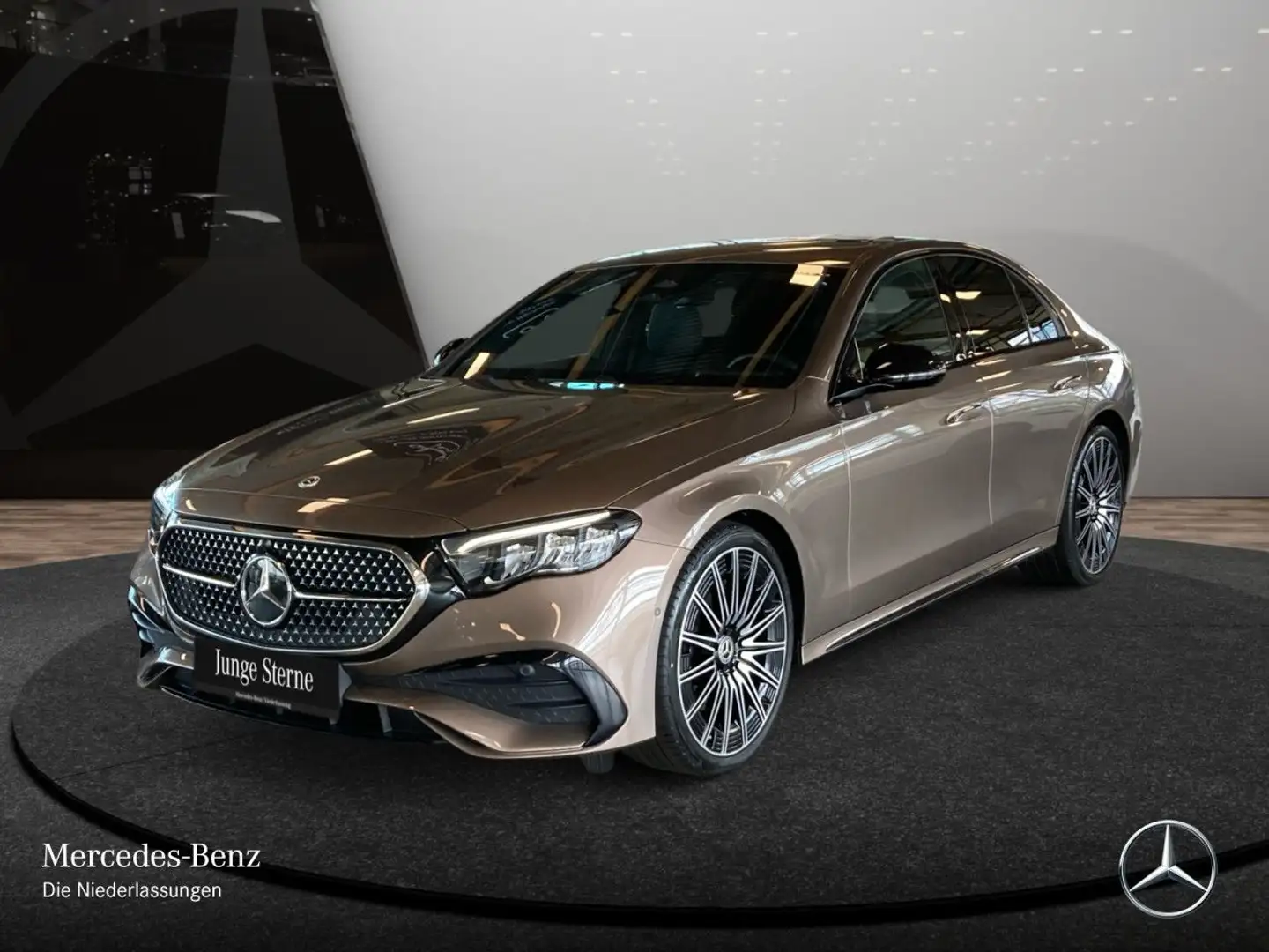 Mercedes-Benz E 200 AMG Burmester Distr. LED Kamera Spurhalt-Ass Braun - 2