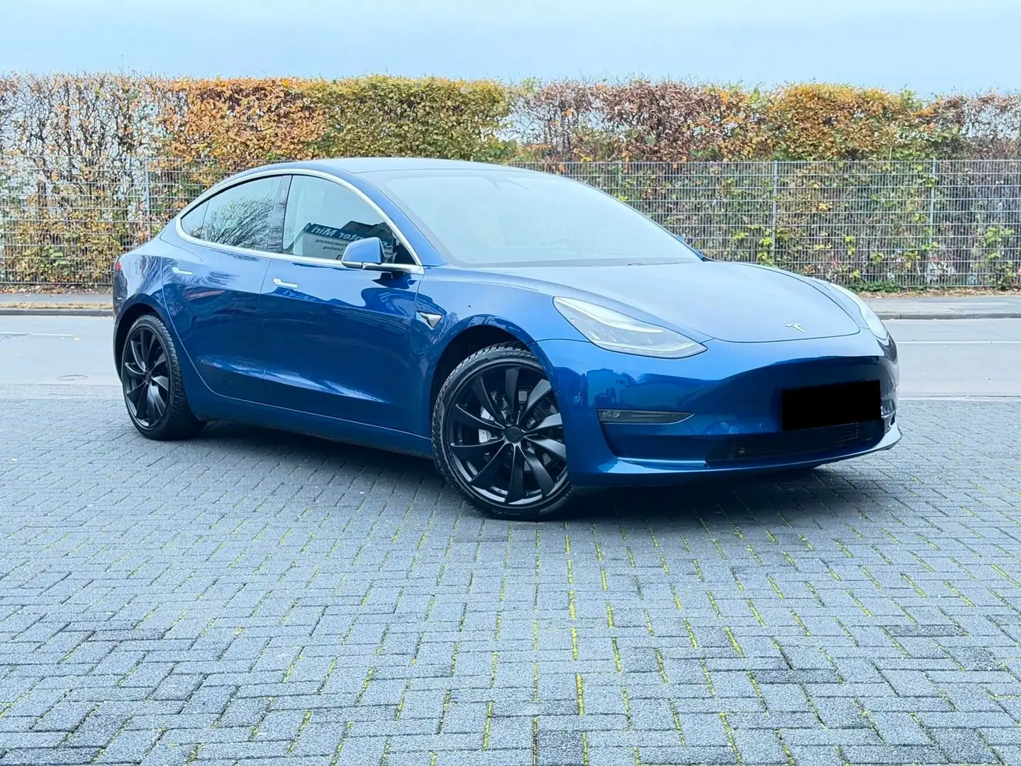 Tesla Model 3 Long Range Dual AWD AutoPilot-Kamera-LED Blau - 1