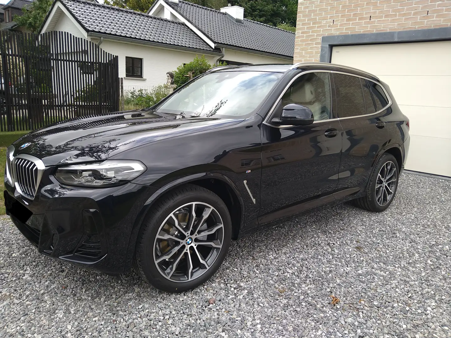 BMW X3 X3 Pack M 2.0 dA sDrive18 MHEV Zwart - 1