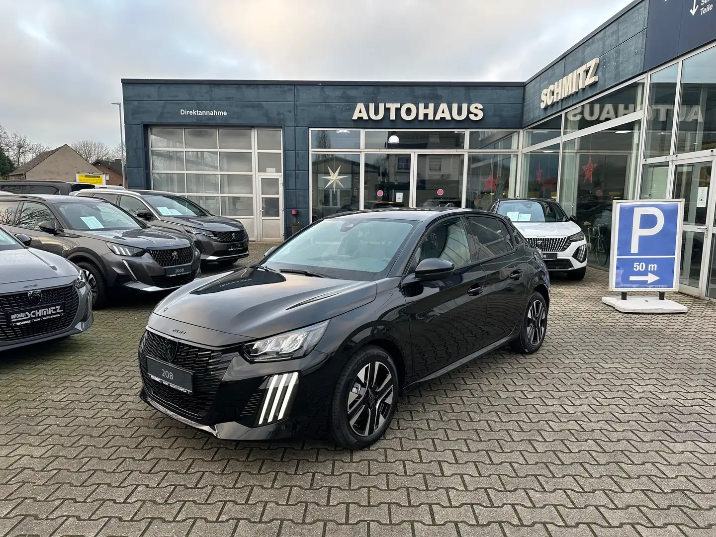 Peugeot 208 Allure PureTech 100, Navi, Sitzheizung Schwarz - 1