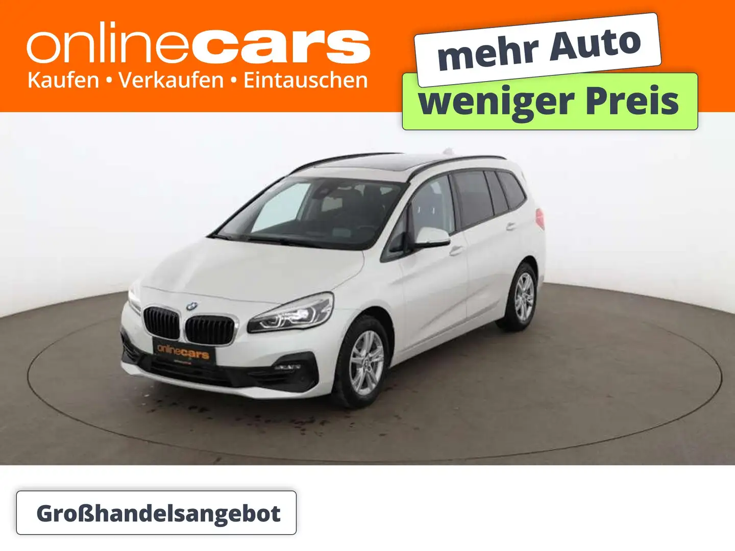 BMW 216 i Gran Tourer Sport Line LED HEAD-UP LEDER NAV Schwarz - 1