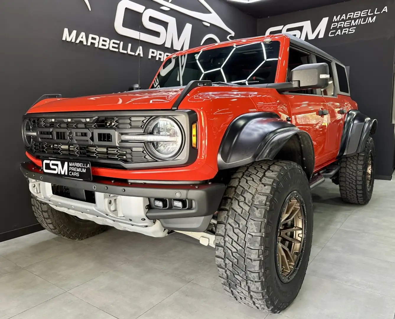 Ford Bronco Raptor EcoBoost® V6 3.0L Orange - 1