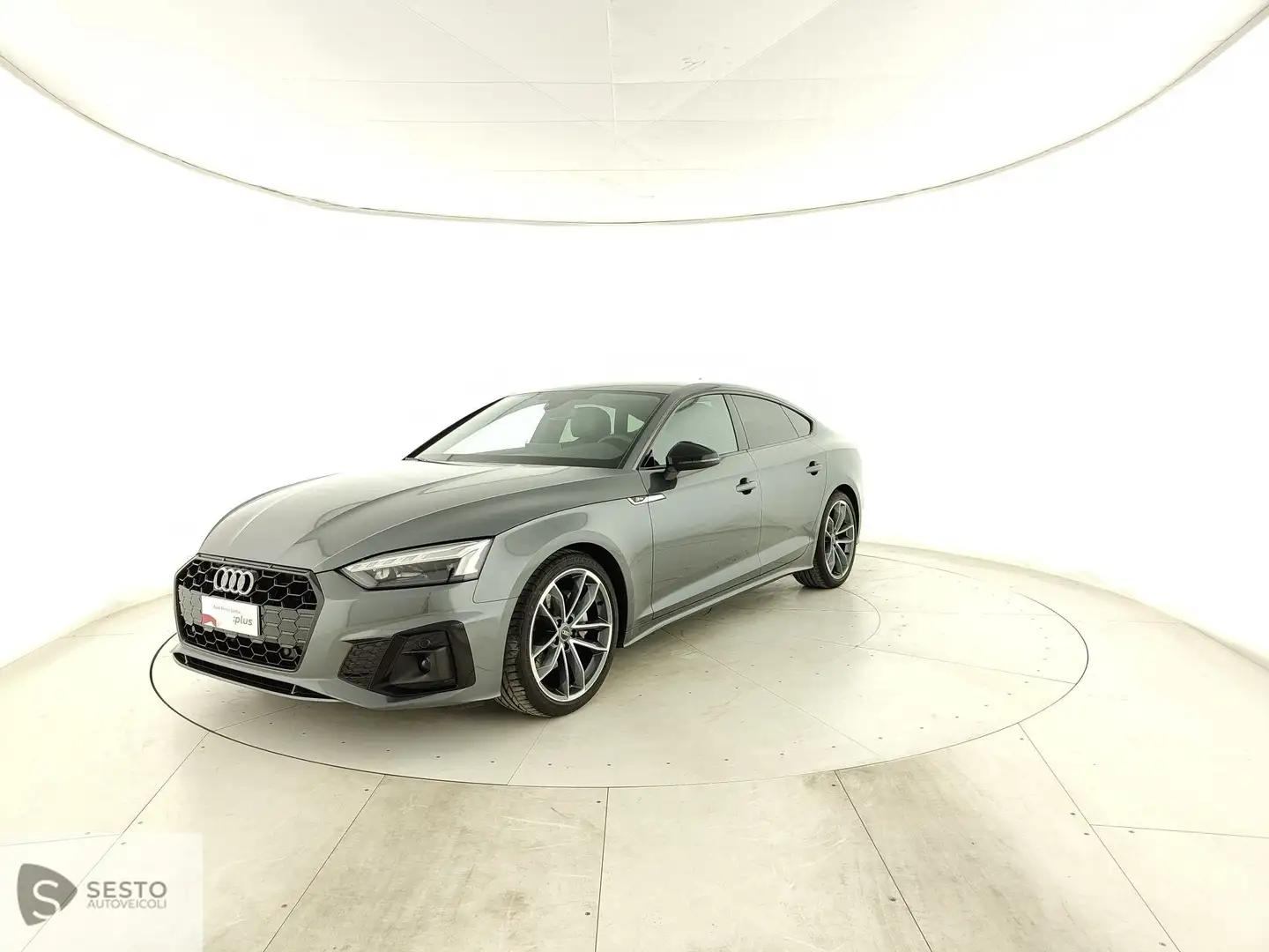 Audi A5 II 2020 Sportback Sportback 40 2.0 tdi mhev S lin Grigio - 1