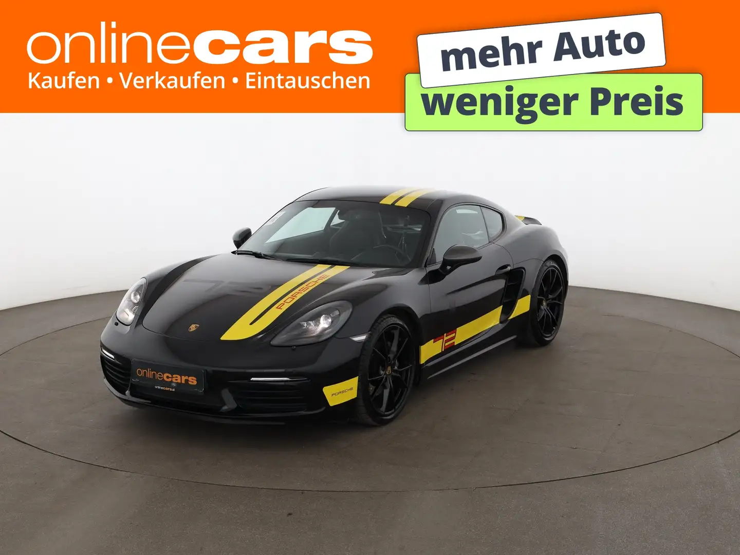 Porsche 718 T 2.0 Cayman T Aut XENON LEDER NAVI SITZHZG Schwarz - 1