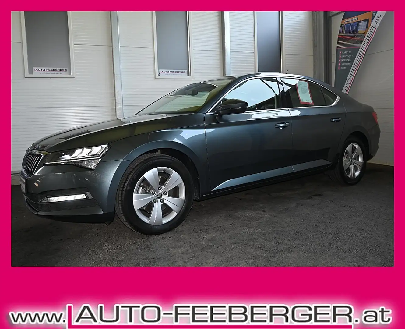 Skoda Superb 2,0 TDI Ambition Virtual Cockpit,Sitz und Lenkr... Gris - 1