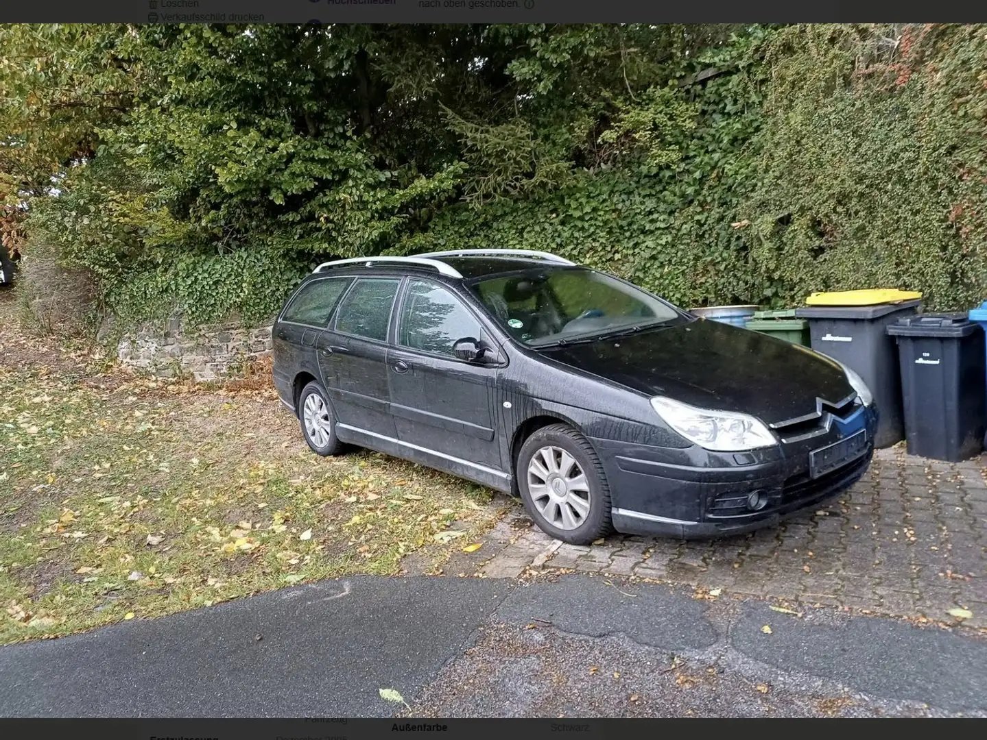 Citroen C5 C5 Kombi HDi 135 Exclusive Schwarz - 1