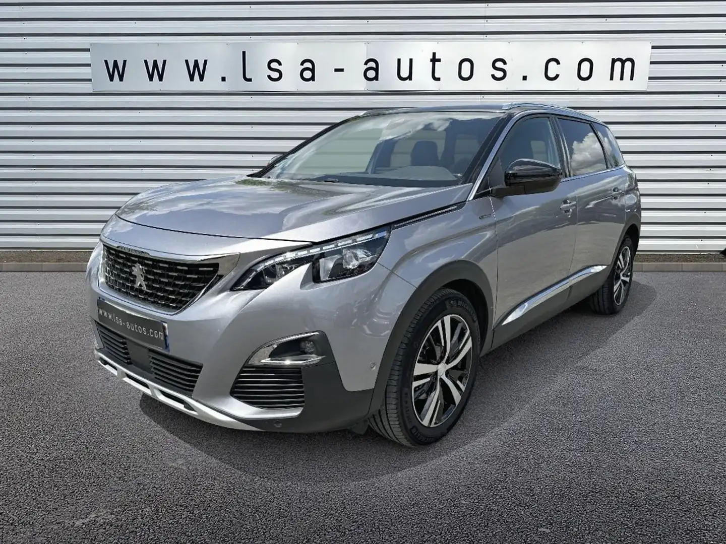 Peugeot 5008 1.5 BlueHDi S\u0026S - 130 II 2017 Allure Business PHASE 1 Gris - 1