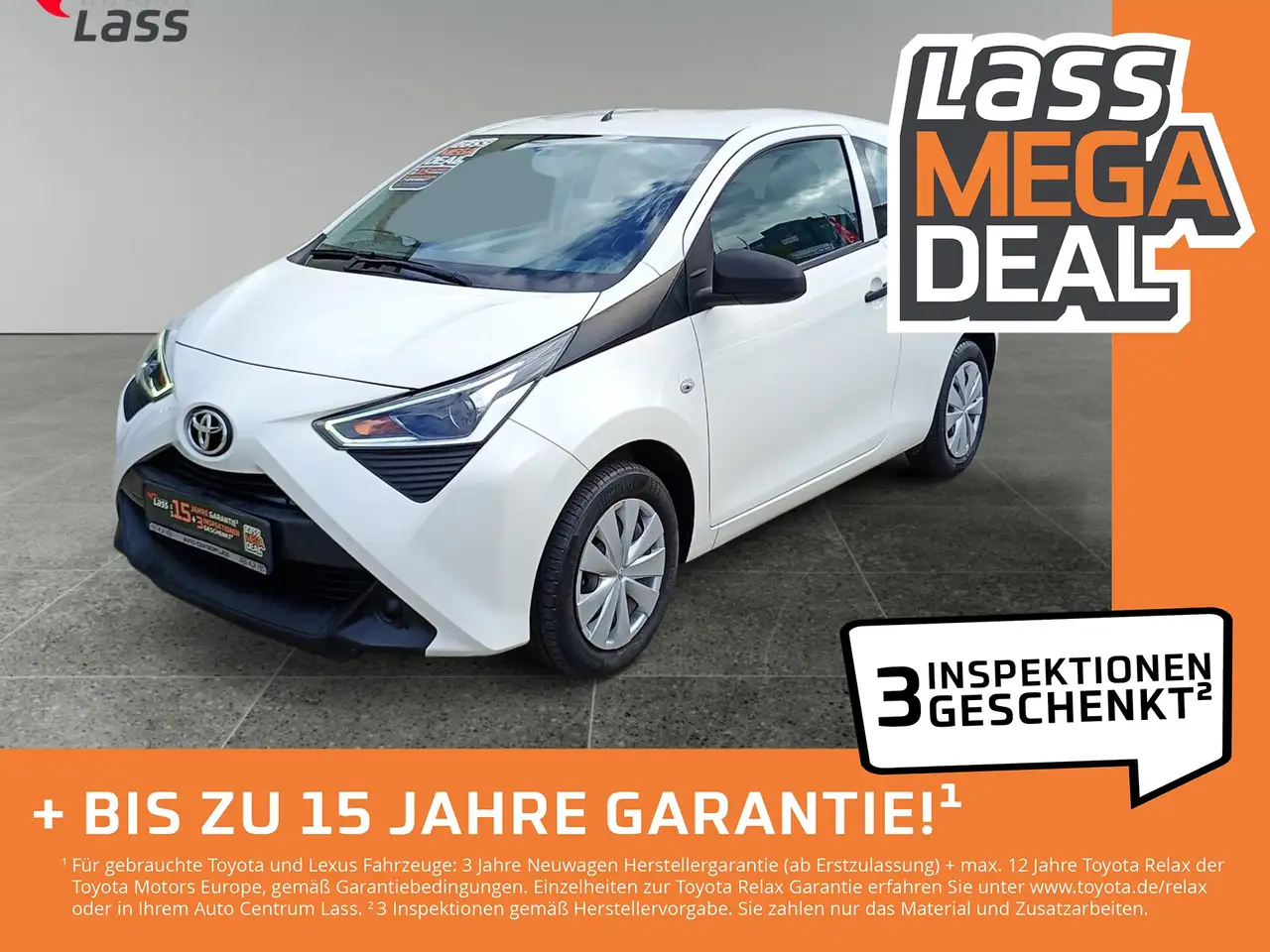 Toyota Aygo 1.0 x +Klimaanlage+Garantie+Servolenkung