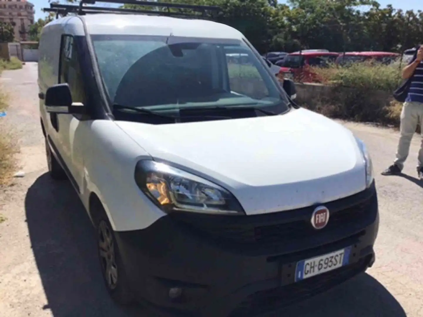 Fiat Doblo 1.6mjt 105cv FURGONE KM 71.000 Bianco - 2