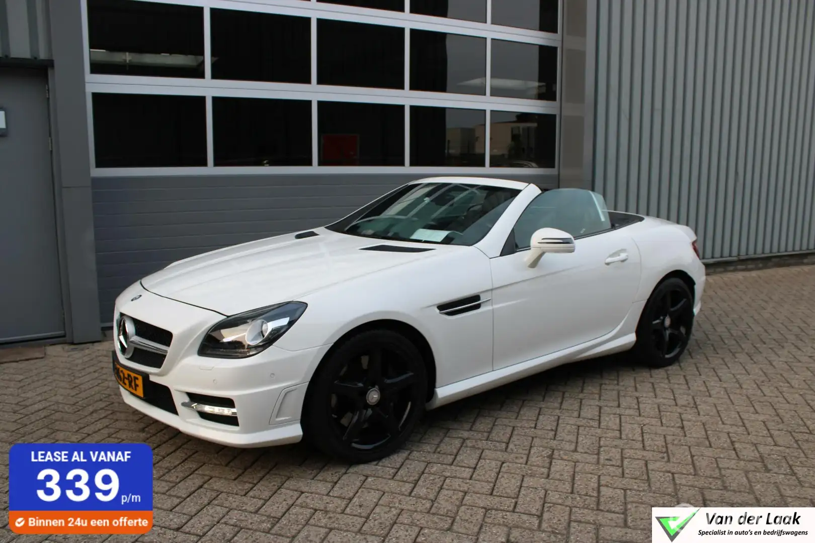 Mercedes-Benz SLK 200 | Zwart Leer | Panoramadak | Sfeerverlichting. Wit - 1