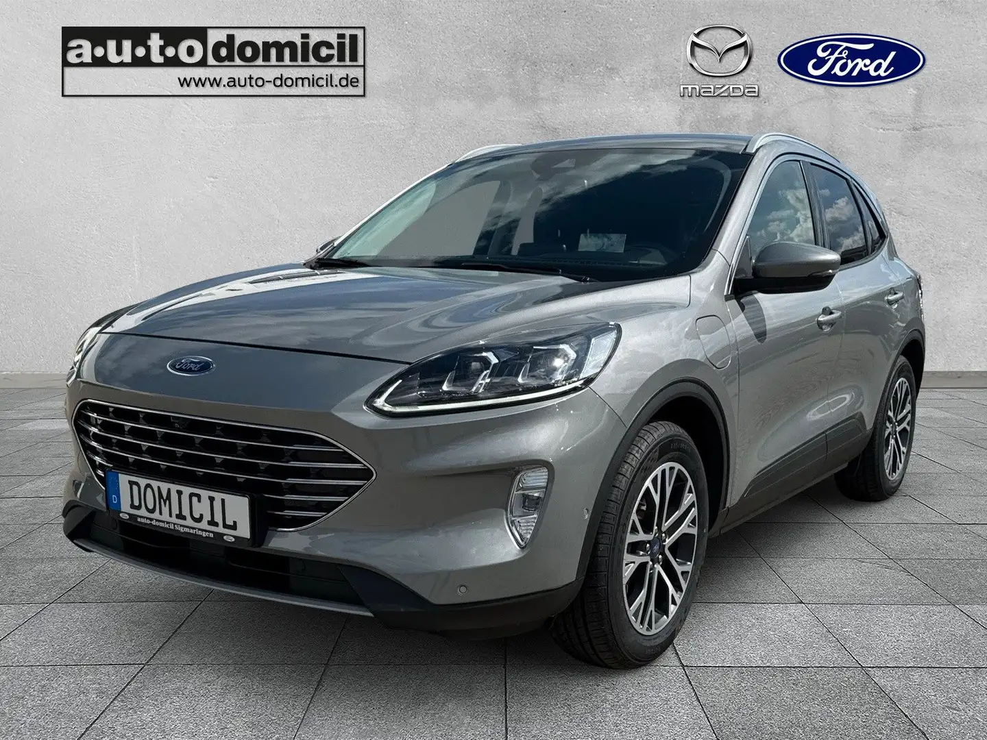 Ford Kuga Titanium X / PHEV 225PS / AHK / LED / DAB Silber - 2