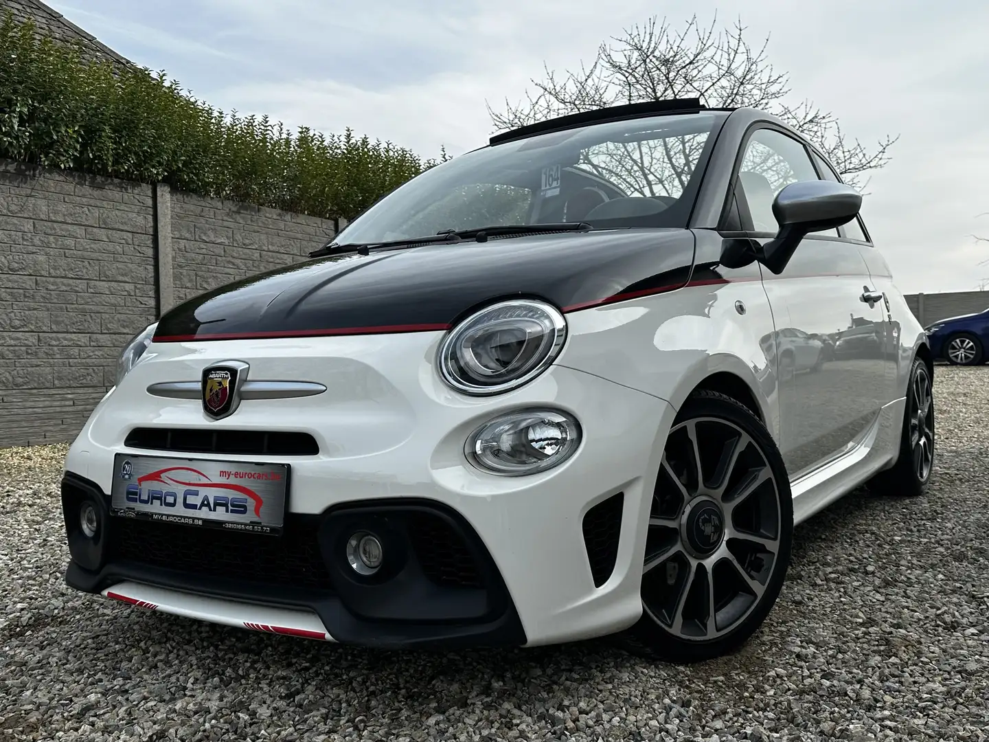 Abarth 595 Turismo 595C 1.4 T-Jet TURISMO CABRIOLET/CUIR/LED/GPS/ Wit - 1