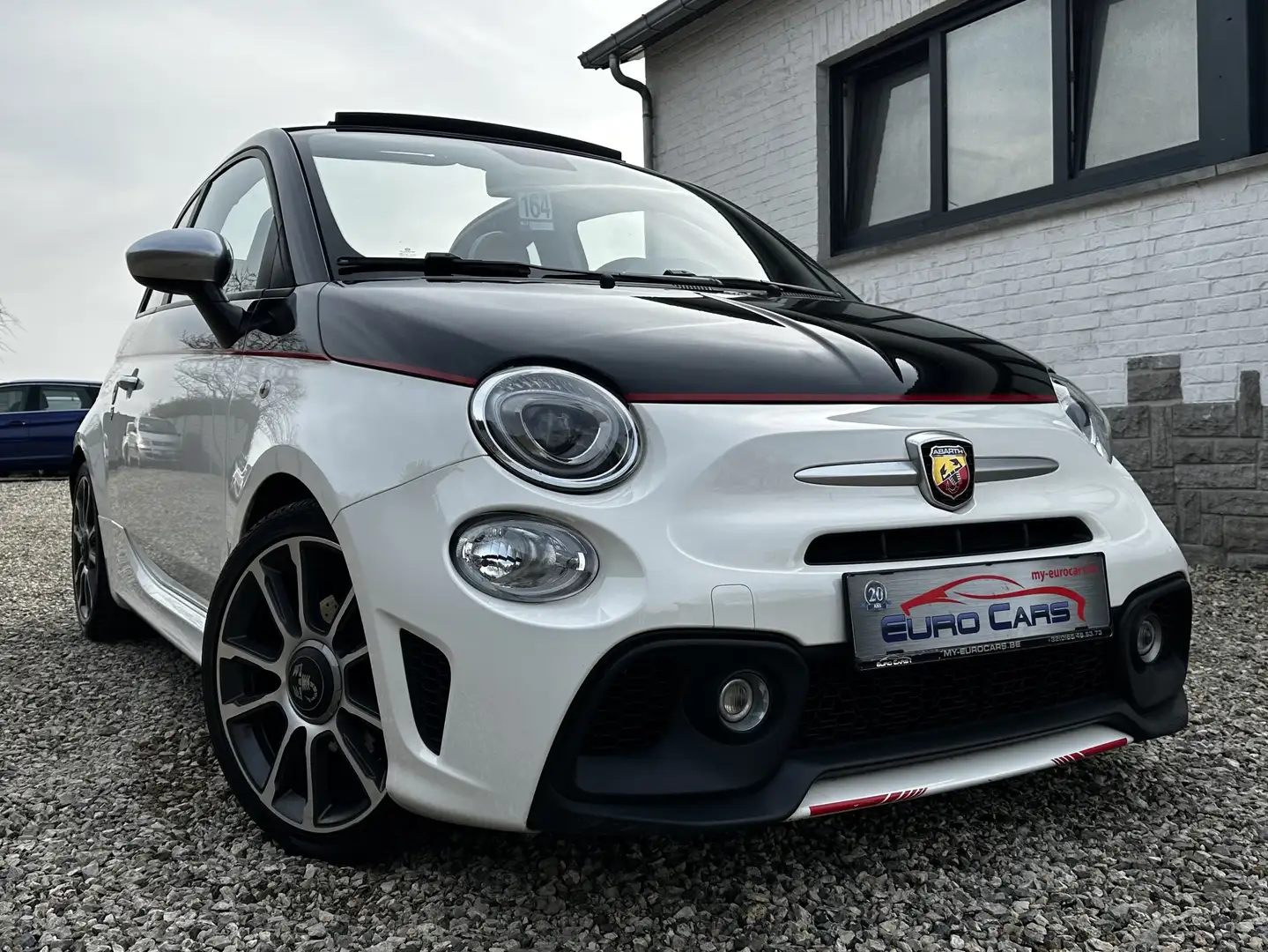 Abarth 595 Turismo 595C 1.4 T-Jet TURISMO CABRIOLET/CUIR/LED/GPS/ Wit - 2