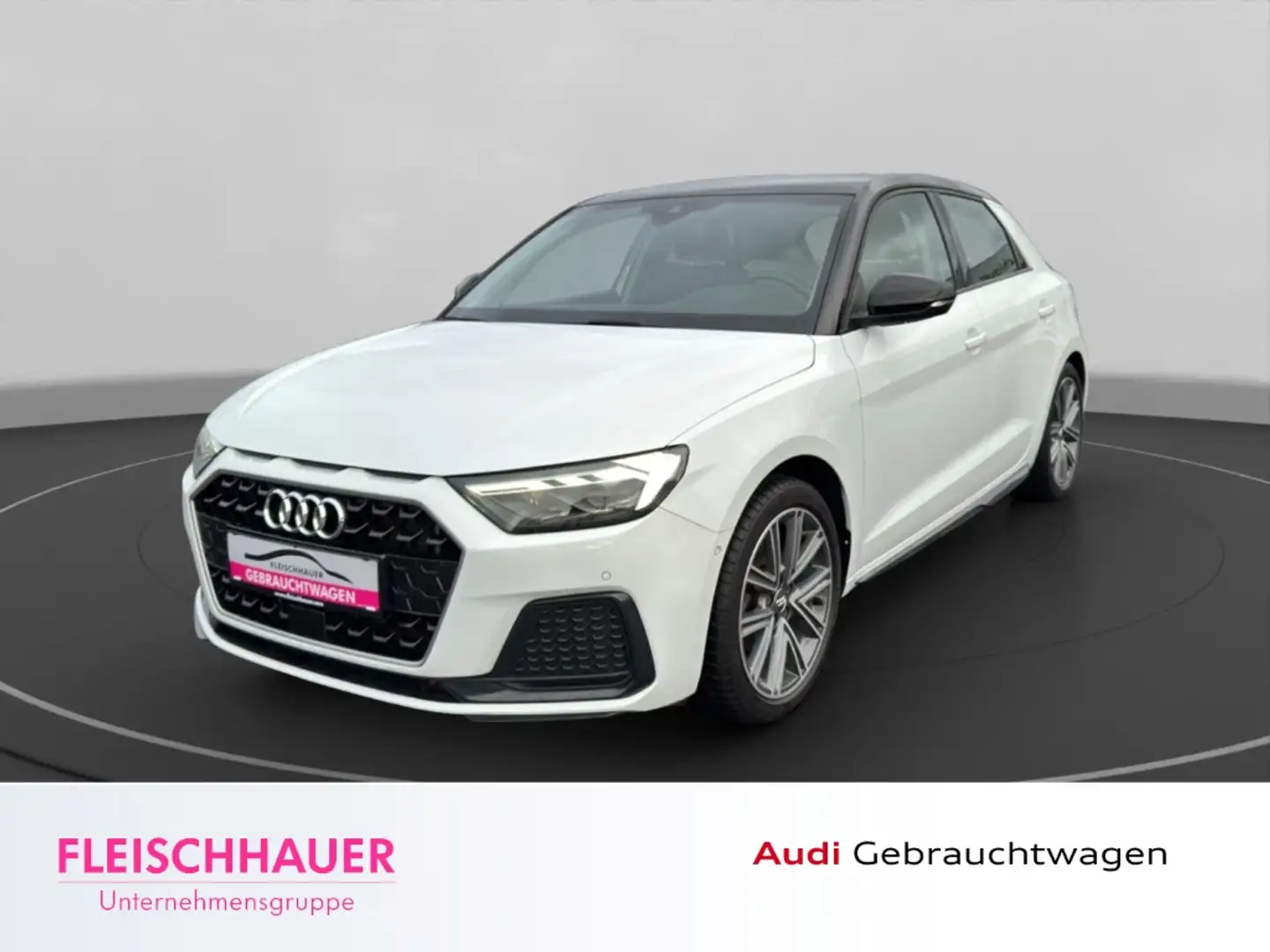 Audi A1 30 TFSI advanced Sportback SHZ RFK LED Navi VC PLA Weiß - 1
