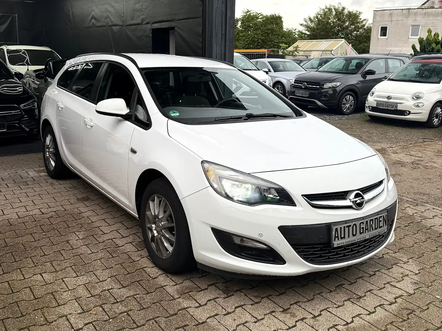Opel Astra Selection, Top Zustand Weiß - 1