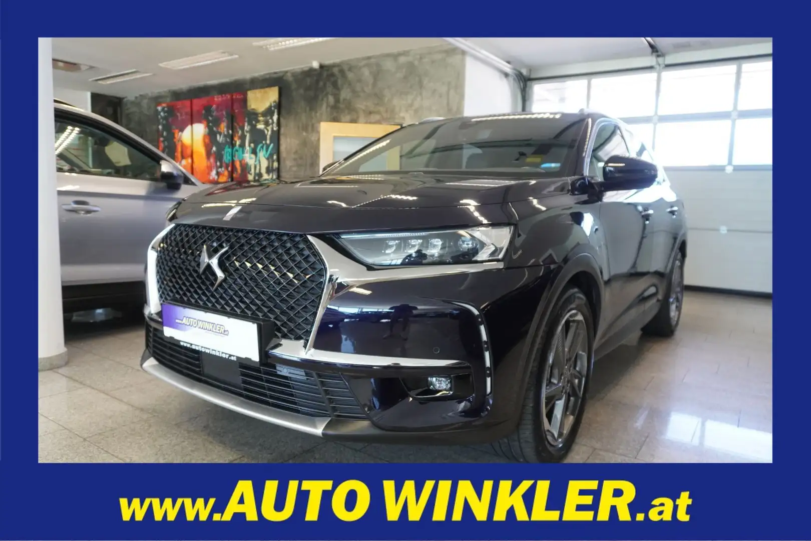 DS Automobiles DS 7 Crossback E-Tense 4x4 300ch Grand Chic Blau - 1