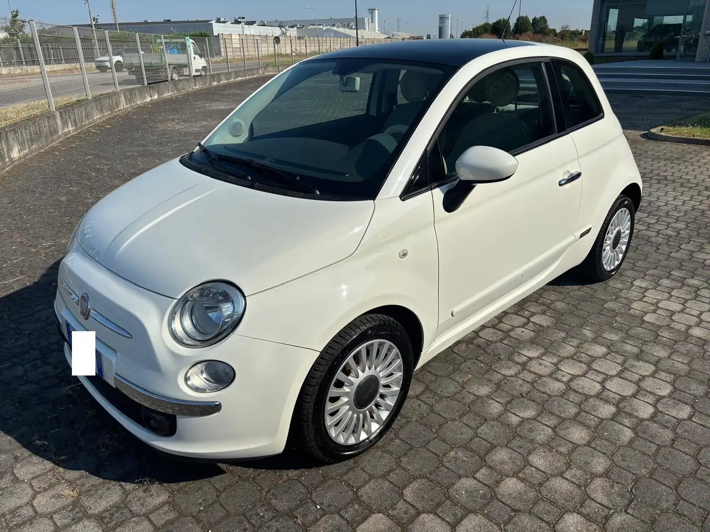 Fiat 500 500 III 1.2 Lounge 69cv 1° PROPR. C. AUTOMATICO Bianco - 1