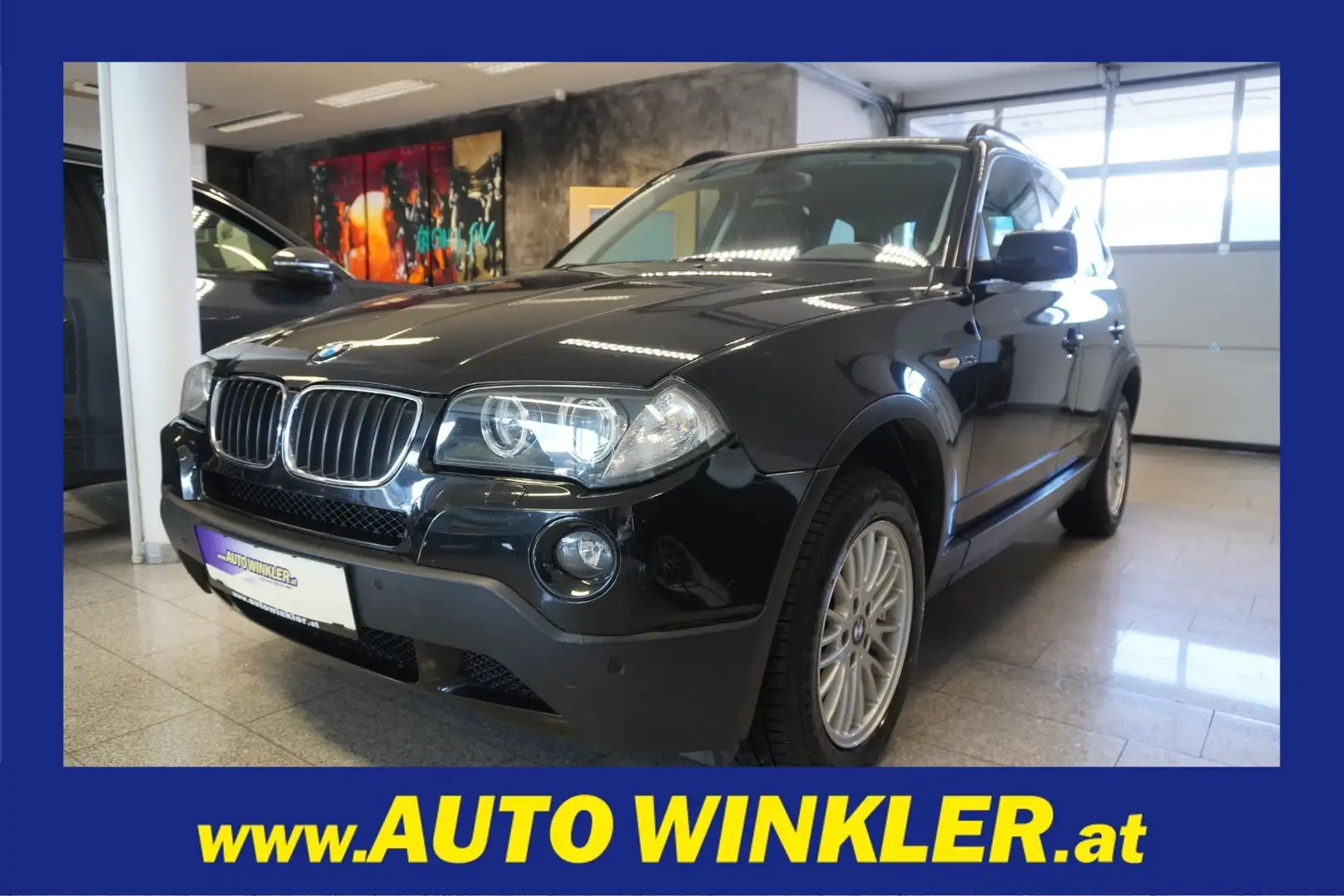 BMW X3 2,0d xDrive Ö-Paket Aut. Schwarz - 1