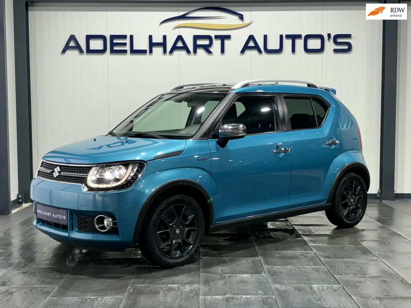 Suzuki Ignis 1.2 Stijl Smart Hybrid / Navigatie full map / Came Blauw - 1