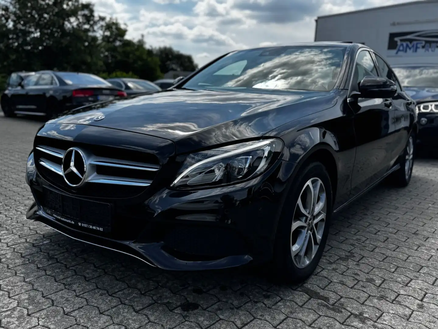 Mercedes-Benz C 200 C -Klasse Lim. C 200 CGI Schiebedach Totw. Schwarz - 2