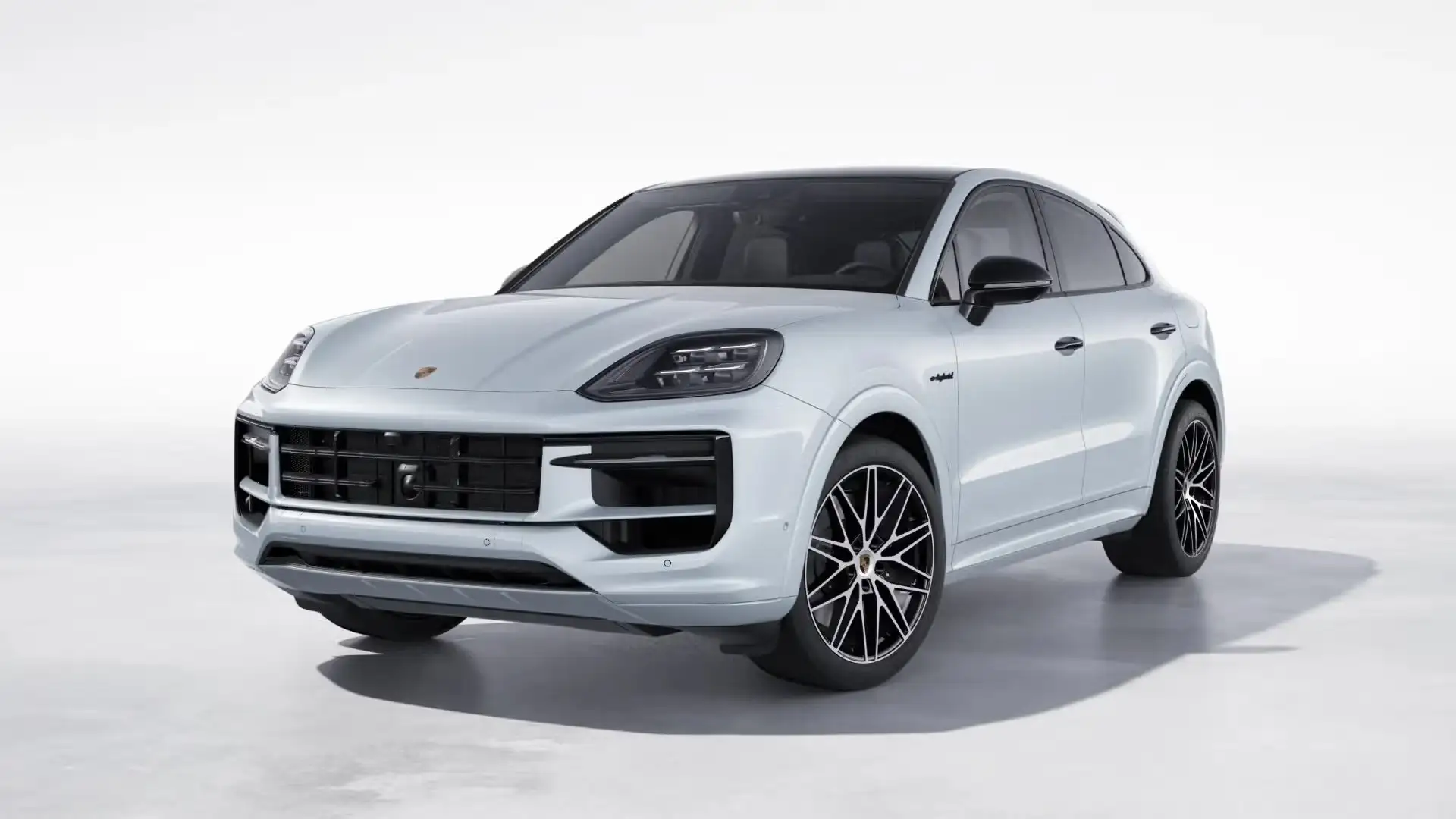 Porsche Cayenne New Coupe Hybrid 470cv-Full opt-Iva esposta-Pronta Срібний - 1