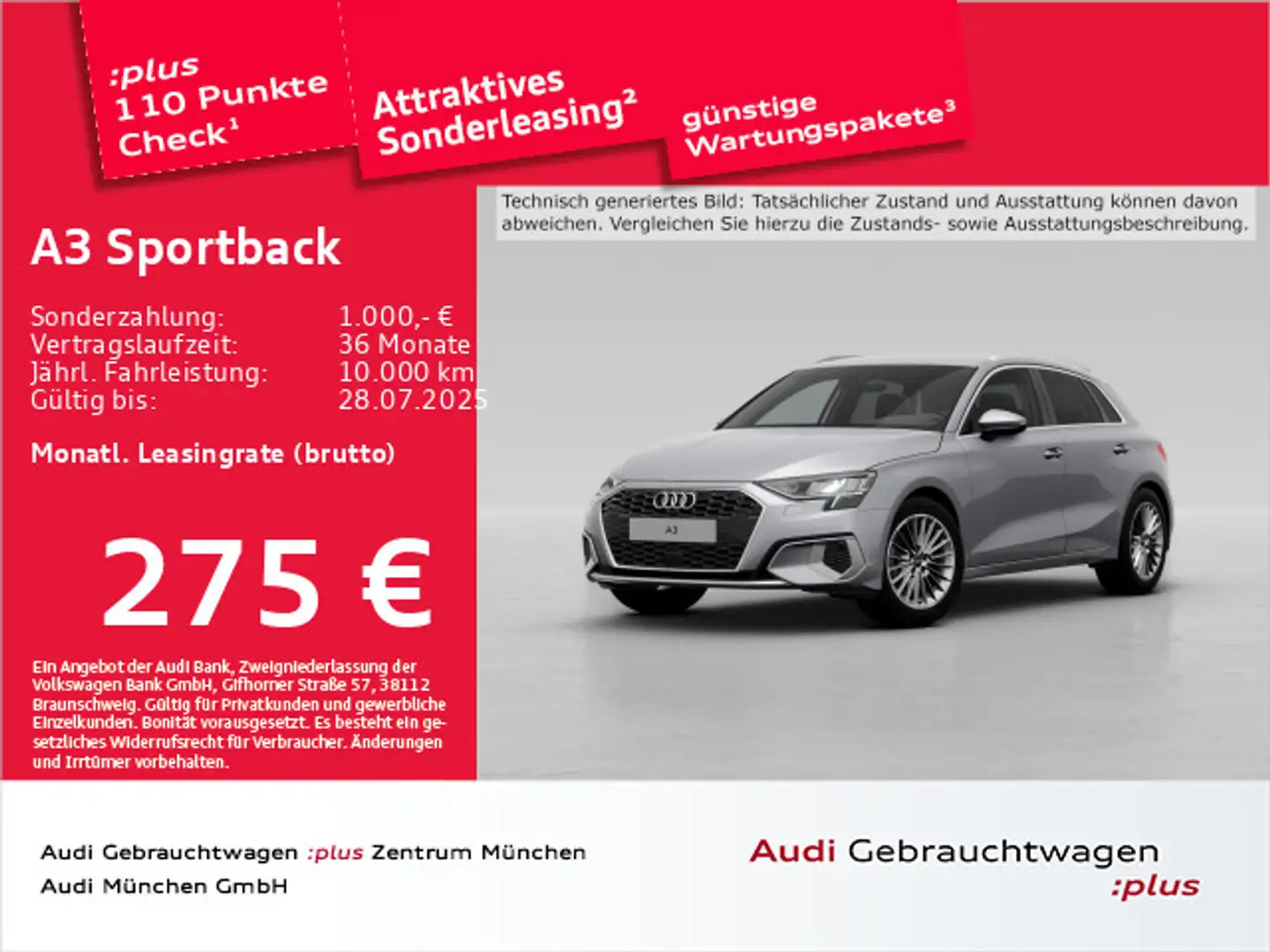 Audi A3 35 TFSI S tronic advanced AHK/PDC+/ Zilver - 1