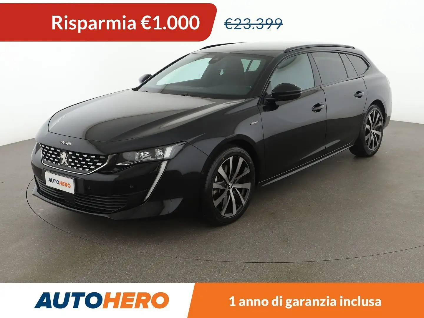 Peugeot 508 2.0 Blue-HDi GT Line SW  160 CV EAT8 Nero - 1
