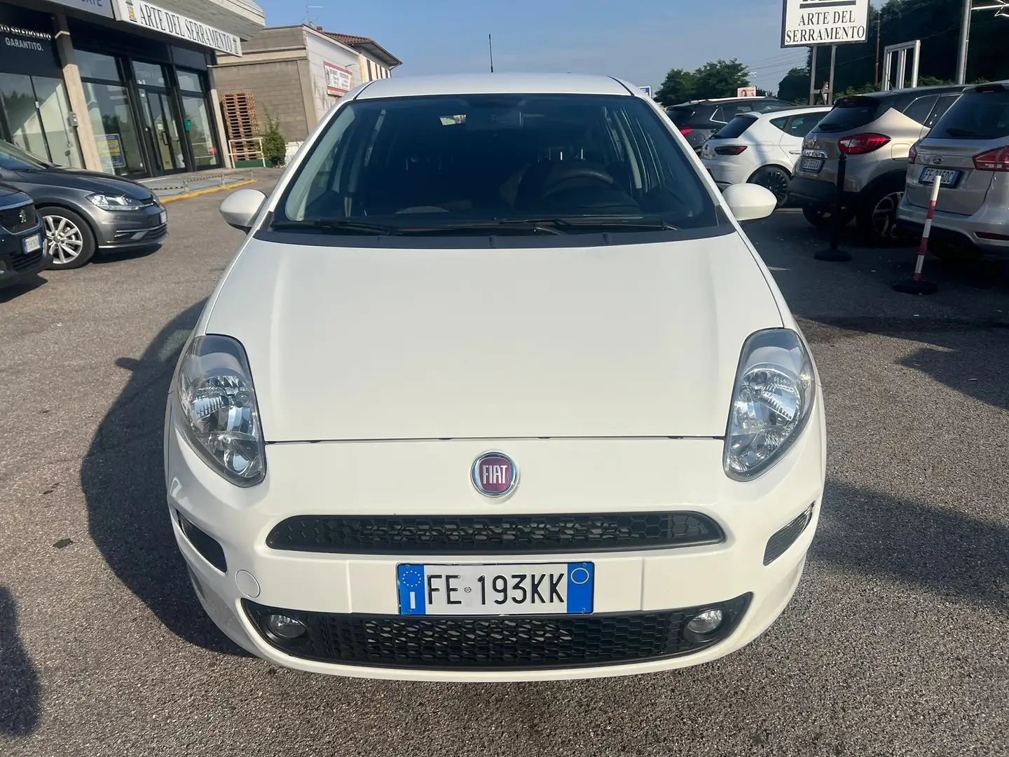 Fiat Punto 5p 1.2 Lounge E6*OK NEOPATENTATI*UNIPROPRIETARIO* Bianco - 2