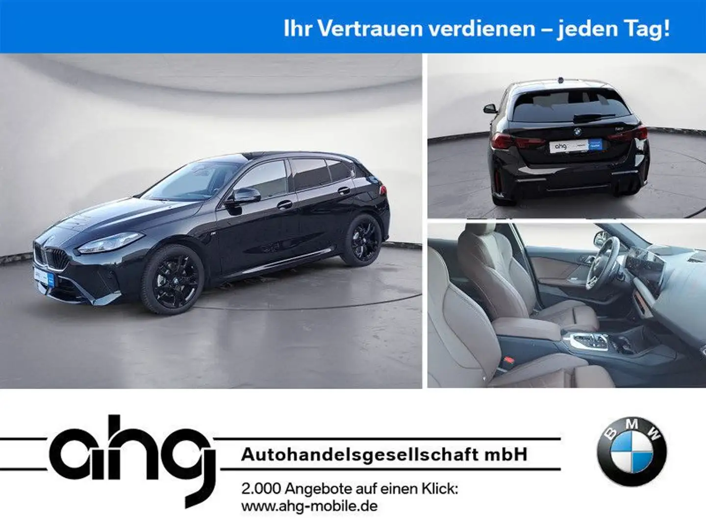 BMW 120 i M-Sport *Navi*Memory*HIFI*LED*PDC*SHZ*DAB* Schwarz - 1
