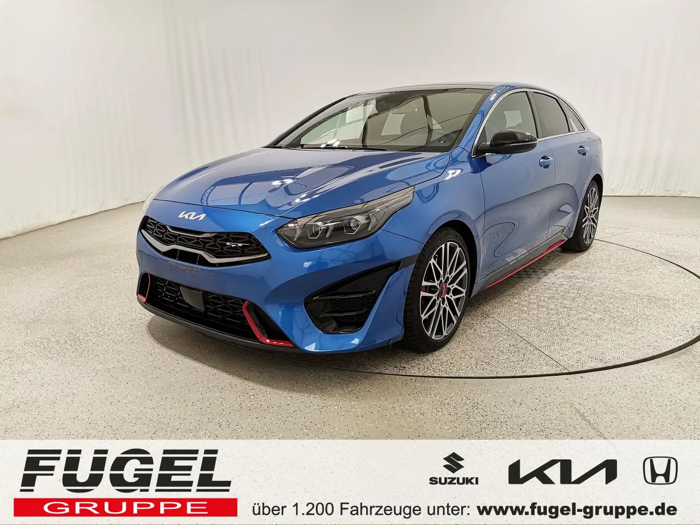 Kia ProCeed / pro_cee'd 1.6 T-GDI DCT GT Komfort 4xSHZ|Pano|Memory|Navi|vi Niebieski - 1